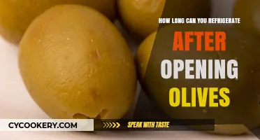 Refrigerating Olives: How Long Do They Last After Opening?