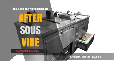 Sous Vide Storage Guide: Refrigeration Time Limits Explained