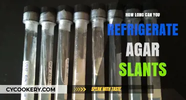 Refrigerating Agar Slants: Optimal Storage Duration and Best Practices