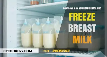 Breast Milk Storage Guide: Refrigeration and Freezing Time Limits