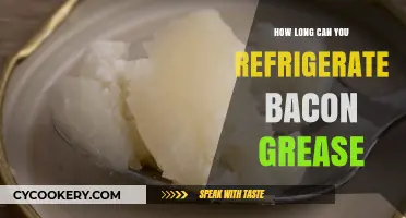 Refrigerating Bacon Grease: Optimal Storage Time and Safety Tips