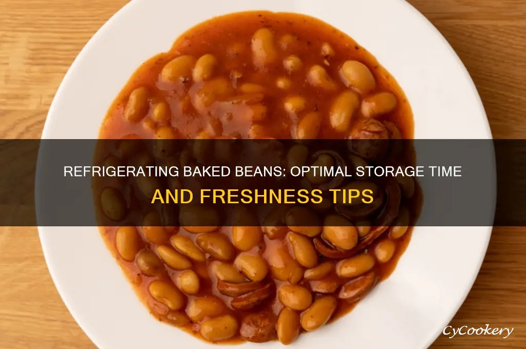 how long can you refrigerate baked beans