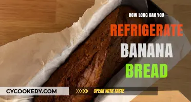 Refrigerating Banana Bread: Optimal Storage Time and Freshness Tips