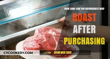 Refrigerating Beef Roast: Optimal Storage Time After Purchase Explained