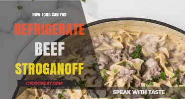 Refrigerating Beef Stroganoff: Optimal Storage Time and Safety Tips