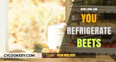 Refrigerating Beets: Optimal Storage Time and Freshness Tips