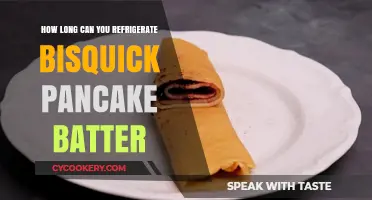 Refrigerating Bisquick Pancake Batter: Shelf Life and Storage Tips