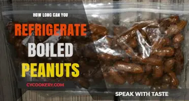 Refrigerating Boiled Peanuts: Optimal Storage Time and Freshness Tips