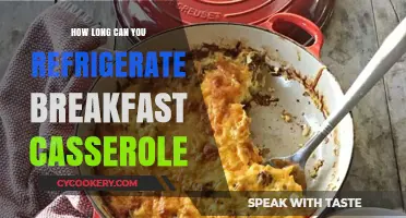 Refrigerating Breakfast Casserole: Safe Storage Tips and Time Limits