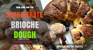 Refrigerating Brioche Dough: Optimal Storage Time and Tips