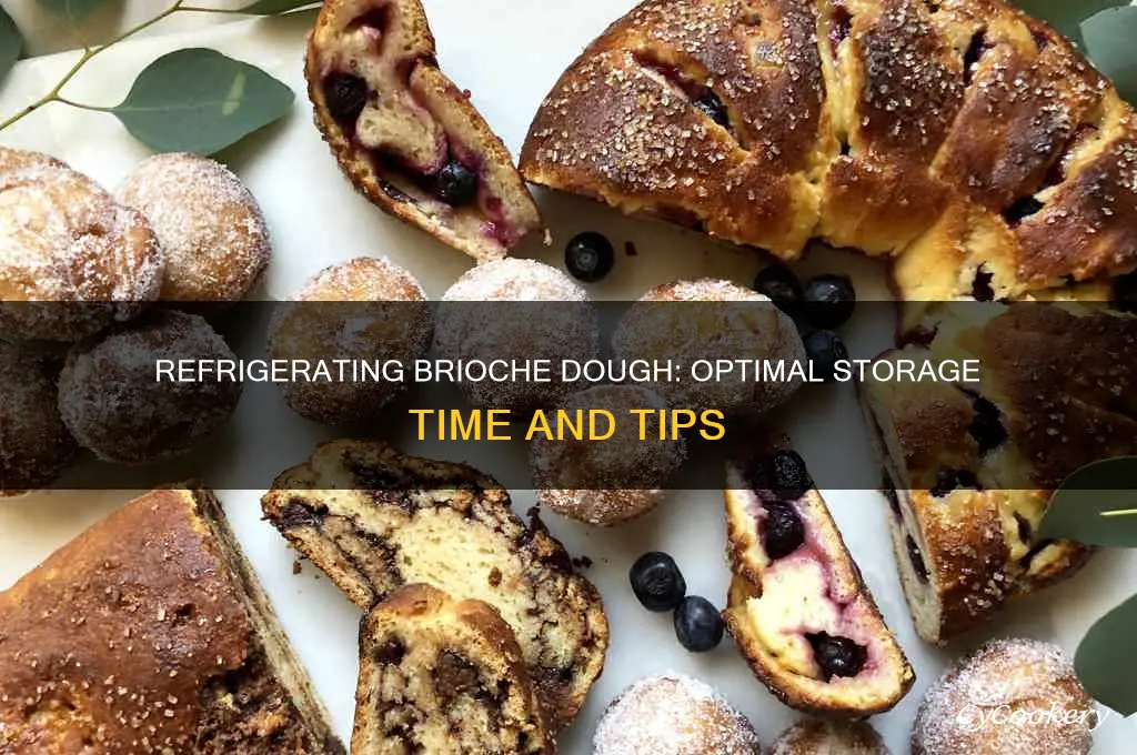 how long can you refrigerate brioche dough