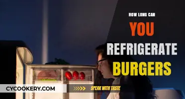 Refrigerating Burgers: Optimal Storage Time and Safety Tips