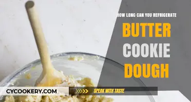 Refrigerating Butter Cookie Dough: Optimal Storage Time and Tips