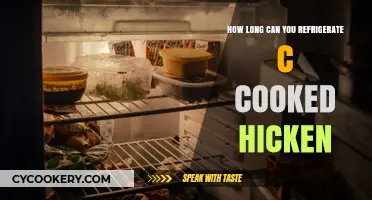 Refrigerating Cooked Chicken: Safe Storage Time and Tips