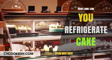 Refrigerating Cake: Optimal Storage Time for Freshness and Flavor
