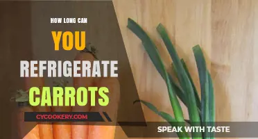 Refrigerating Carrots: Optimal Storage Time and Freshness Tips
