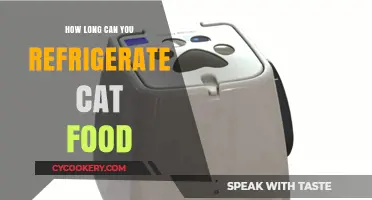Refrigerating Cat Food: Optimal Storage Time and Safety Tips