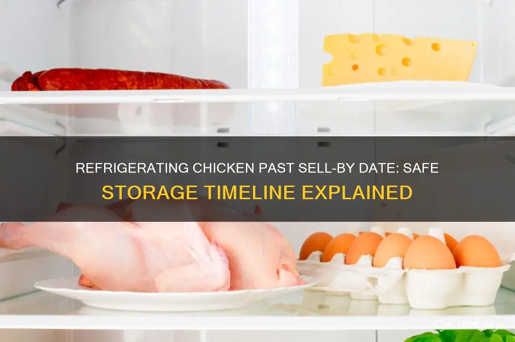 how long can you refrigerate chicken after sell by date