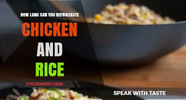 Refrigerating Chicken and Rice: Safe Storage Time and Tips