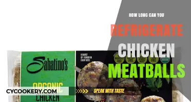 Refrigerating Chicken Meatballs: Safe Storage Tips and Shelf Life