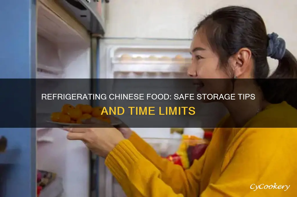 how long can you refrigerate chinese food