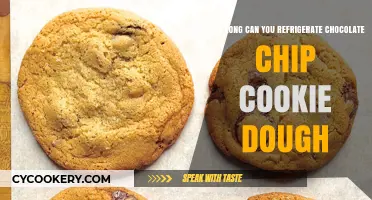 Refrigerating Chocolate Chip Cookie Dough: Optimal Storage Time Guide