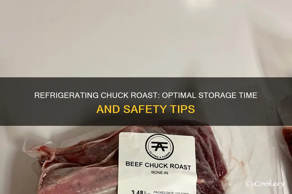 how long can you refrigerate chuck roast
