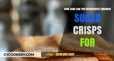 Refrigerating Cinnamon Sugar Crisps: Optimal Storage Time and Tips
