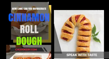 Refrigerating Cinnamon Roll Dough: Optimal Storage Time for Freshness