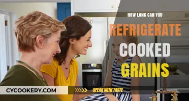 Refrigerating Cooked Grains: Optimal Storage Time and Safety Tips