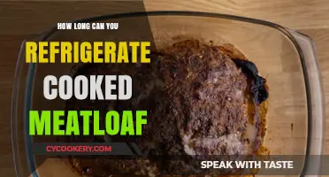 Refrigerating Cooked Meatloaf: Safe Storage Tips and Shelf Life
