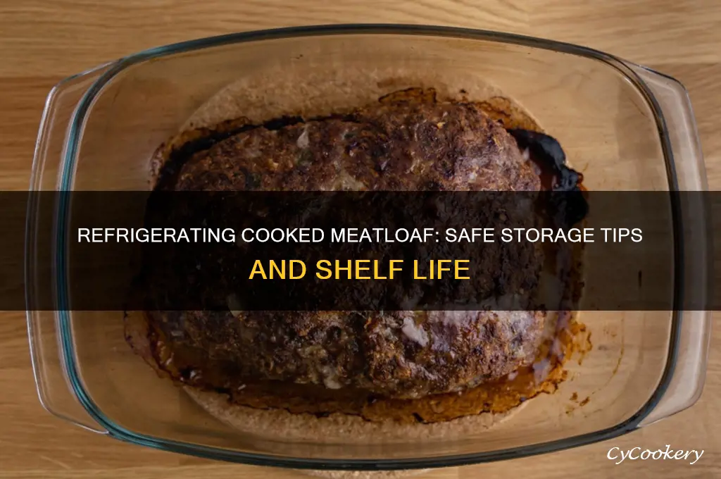 how long can you refrigerate cooked meatloaf