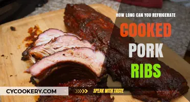Refrigerating Cooked Pork Ribs: Safe Storage Duration and Tips