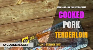 Refrigerating Cooked Pork Tenderloin: Safe Storage Duration and Tips