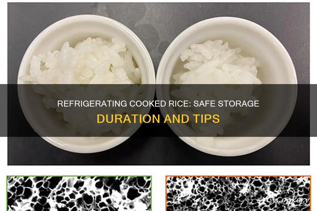 how long can you refrigerate cooked rice