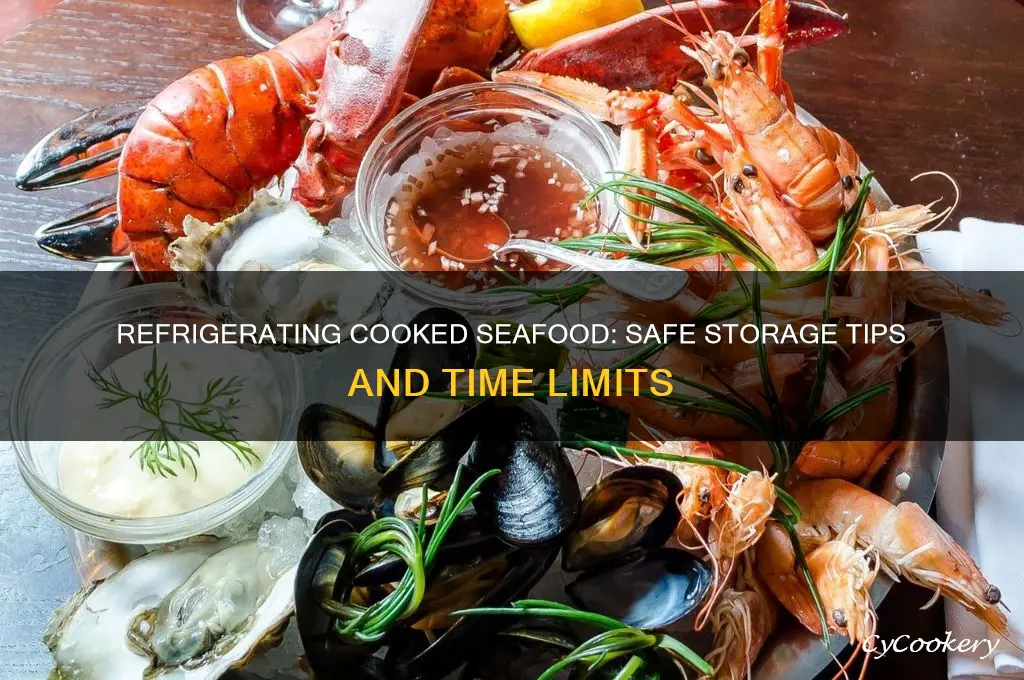 how long can you refrigerate cooked seafood