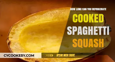Refrigerating Cooked Spaghetti Squash: Optimal Storage Time and Tips
