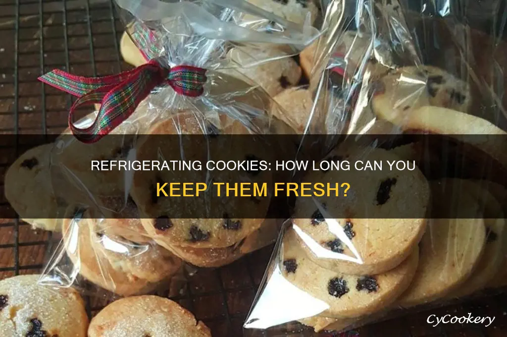 how long can you refrigerate cookies