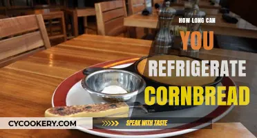Refrigerating Cornbread: Optimal Storage Time and Freshness Tips
