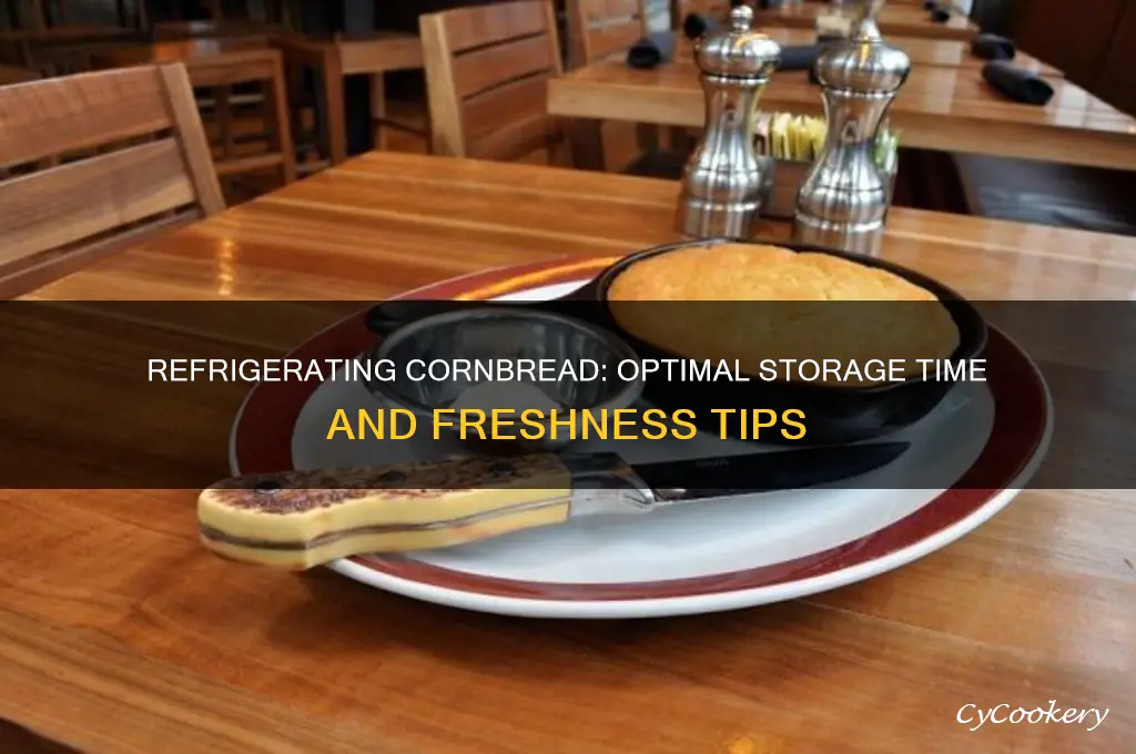 how long can you refrigerate cornbread