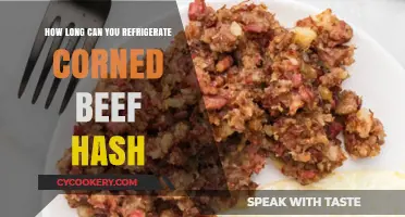 Refrigerating Corned Beef Hash: Optimal Storage Time and Tips