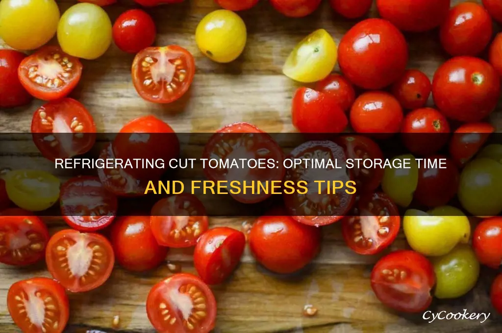 how long can you refrigerate cut tomatoes