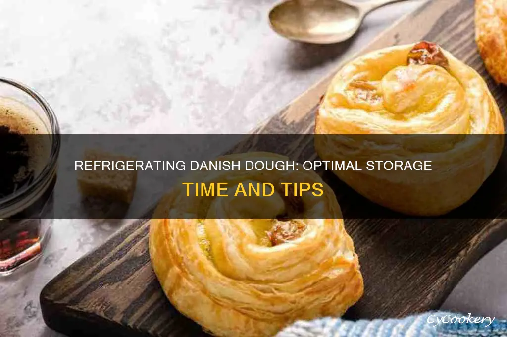 how long can you refrigerate danish dough