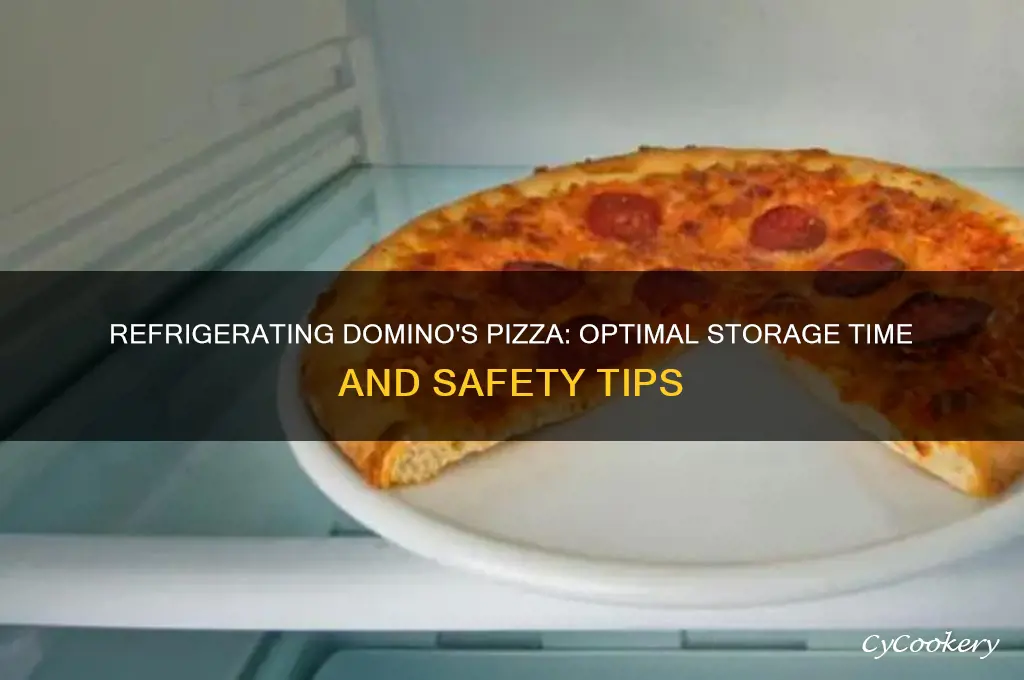 how long can you refrigerate domino