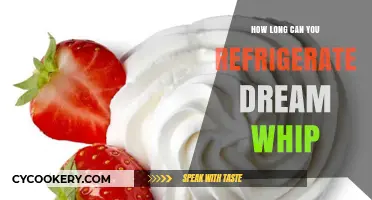 Refrigerating Dream Whip: Shelf Life and Storage Tips Explained