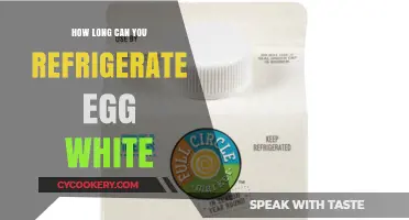 Refrigerating Egg Whites: Optimal Storage Time and Safety Tips