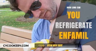 Refrigerating Enfamil: Safe Storage Duration for Your Baby's Formula