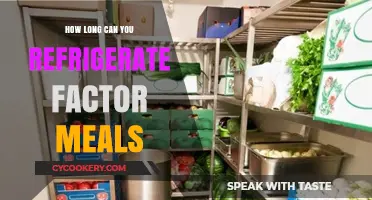 Refrigerating Factor Meals: Optimal Storage Time and Freshness Tips