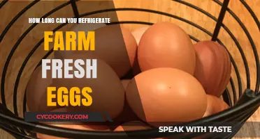 Refrigerating Farm Fresh Eggs: Optimal Storage Time and Tips