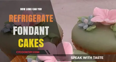 Refrigerating Fondant Cakes: Optimal Storage Time and Freshness Tips
